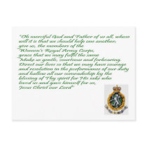 WRAC Postcard by wracwebby WRAC Postcard