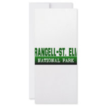Wrangell-St. Elias National Park Rack Card Design