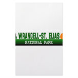 Wrangell-St. Elias National Park Personalized Stationery