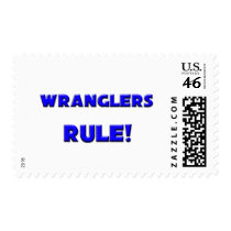 Wranglers Rule! Postage Stamps
