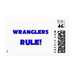 Wranglers Rule! postage