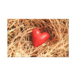 Wrapped Canvas "Heart" by Agni Kama