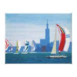 Wrapped Canvas "Lake Michigan - Chicago" Canvas Prints