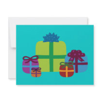 Wrapped Gifts invitations