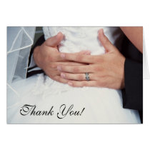 "Wrapped in Love" Wedding Thank You Card