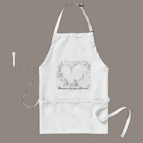 Wrapped in the arms of His Love aprons