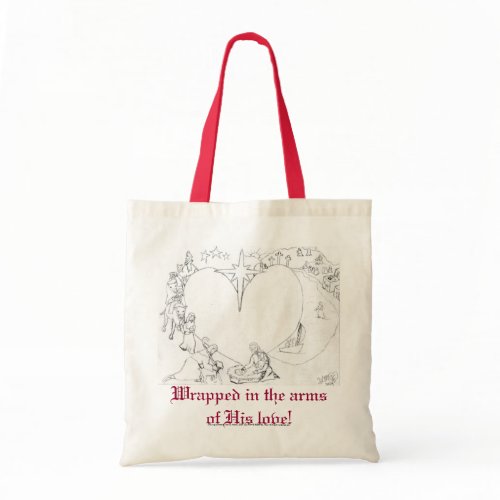 Wrapped in the arms of His Love bag