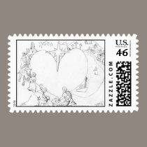 Wrapped in the arms of His Love stamps
