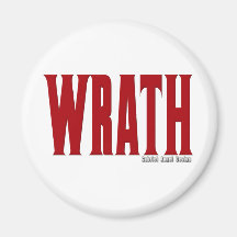 Wrath Logo Refrigerator Magnet