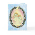 WREATH & ANGELS by SHARON SHARPE cards