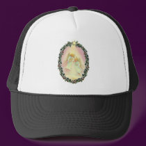 WREATH & ANGELS by SHARON SHARPE hats