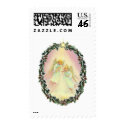 WREATH & ANGELS by SHARON SHARPE postage by sharonsharpe WREATH & ANGELS by SHARON SHARPE postage