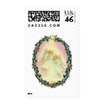 WREATH & ANGELS by SHARON SHARPE Postage
