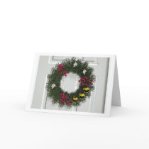 Wreath cards by woodengraphics Wreath cards