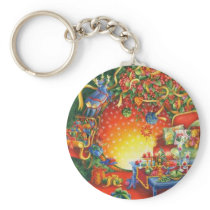 Wreath Keychain