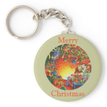 Wreath Keychain