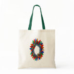 WREATH OF LIGHTS BY LIZ LOZ CANVAS BAG