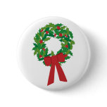 wreath  pin round buttons