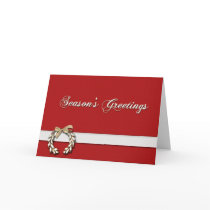 Wreath Red cards by StarStock Wreath Red cards