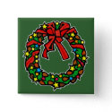 Wreath ribbon bow decorated