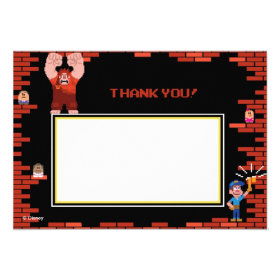 Wreck-It Ralph 2 Thank You Cards Invites