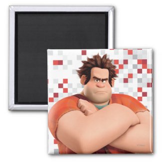 Wreck-It Ralph Standing with Arms Crossed Magnets