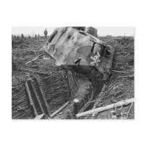 Wrecked Panzer postcards by Dividenda Wrecked Panzer postcards