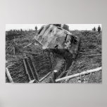 Wrecked Panzer Posters