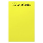 Wreckedrain Stationery