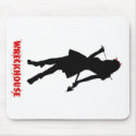 Wreckhouse Devil Girl Mouse Pad mousepads by wreckhousemagazine Wreckhouse Devil Girl Mouse Pad mousepads