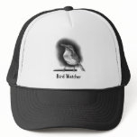 WREN IN PENCIL: BIRD WATCHER CAP TRUCKER HATS