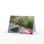 Wrenbury Duck Llangollen Canal Notecard Wrenbury Duck Llangollen Canal Notecard