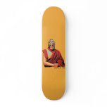 Wrestler lama Street Art skateboard by Dashiner