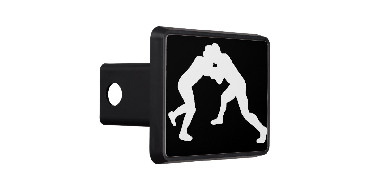Wrestler's hitch cover Zazzle