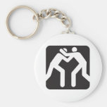 Wrestlers Icon Keychain