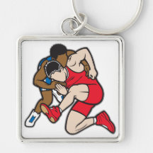 Wrestlers Keychains