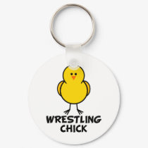 Wrestling Chick keychains