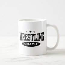 Wrestling Coach Coffee Mugs