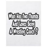 Wrestling Coach Joke...Two Thumbs Flyers