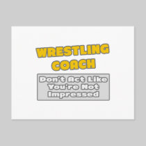 Wrestling Coach .. You're Impressed Post Cards
