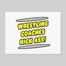 Wrestling Coaches Kick Ass! Post Cards