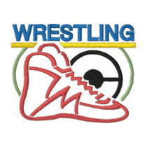 Wrestling embroidered shirts by ZazzleEmbroidery Wrestling embroidered shirts