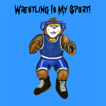 Wrestling Is My Sport! t-shirts by ZachBear Wrestling Is My Sport! t-shirts