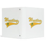 wrestling logo vinyl binders