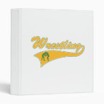wrestling logo vinyl binders