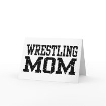 Wrestling Mom Greeting Cards