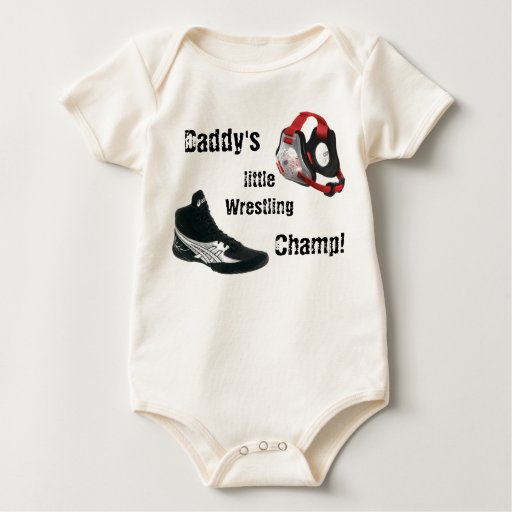 Wrestling Onesy Baby Bodysuit Zazzle