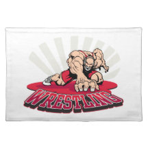 Wrestling! Placemats