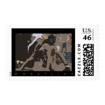 Wrestling postage