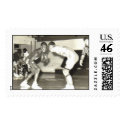 wrestling postage